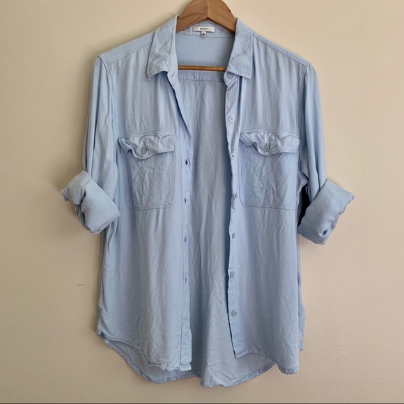 Aritzia Tops - ♥️ Talula - Blue Button Up ♥️